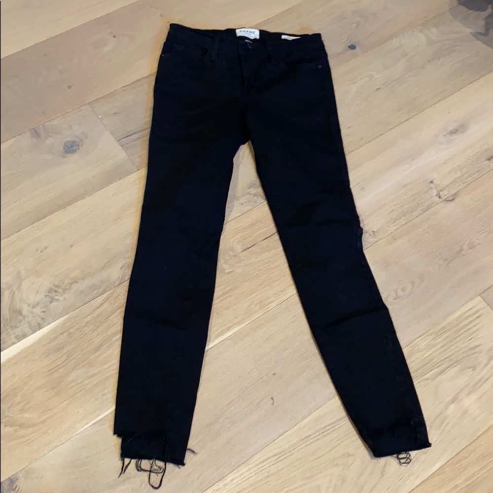 Frame black Le skinny de Jeanne